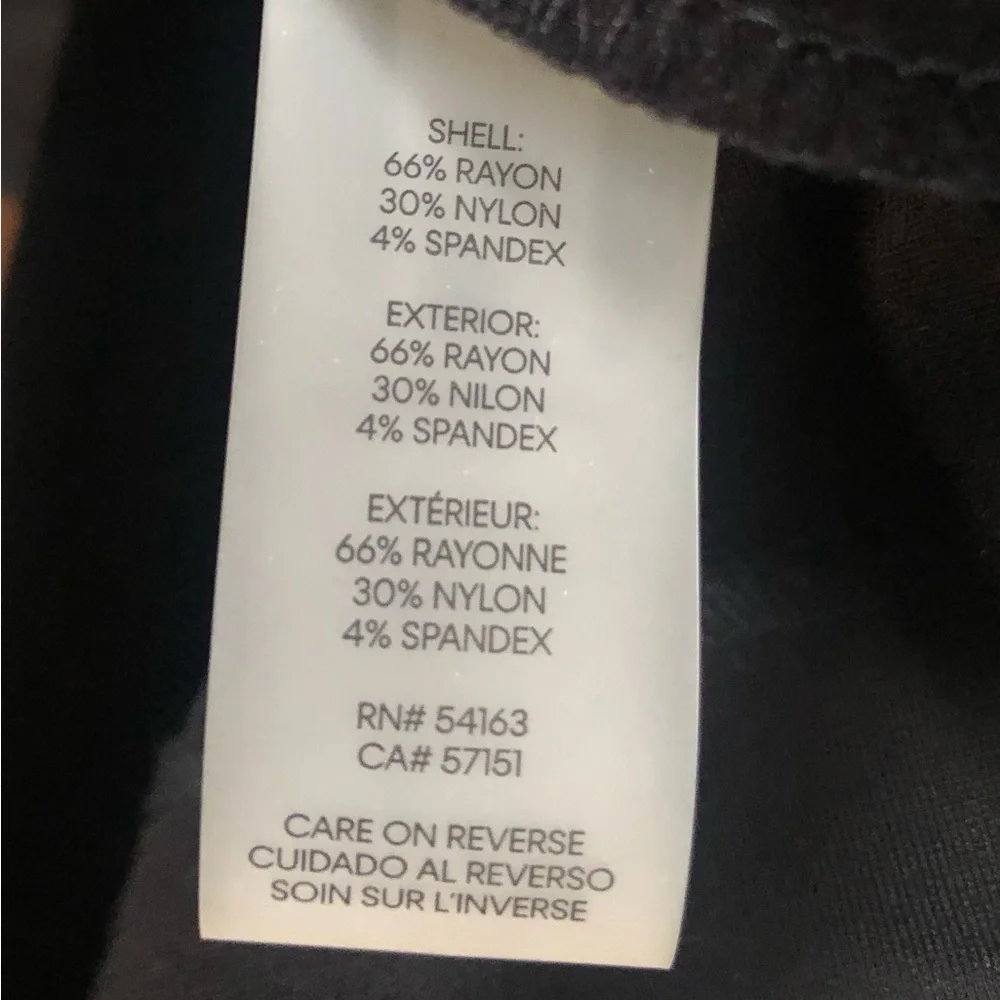 Calvin Klein Women's Black Ponte Formal Fitted Dress, Size 6 - Picture 6 of 12